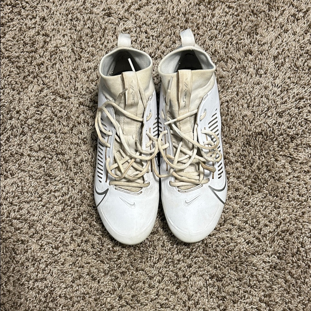 White Football Cleats